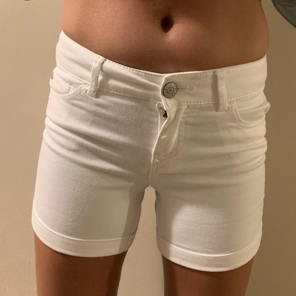 White shorts